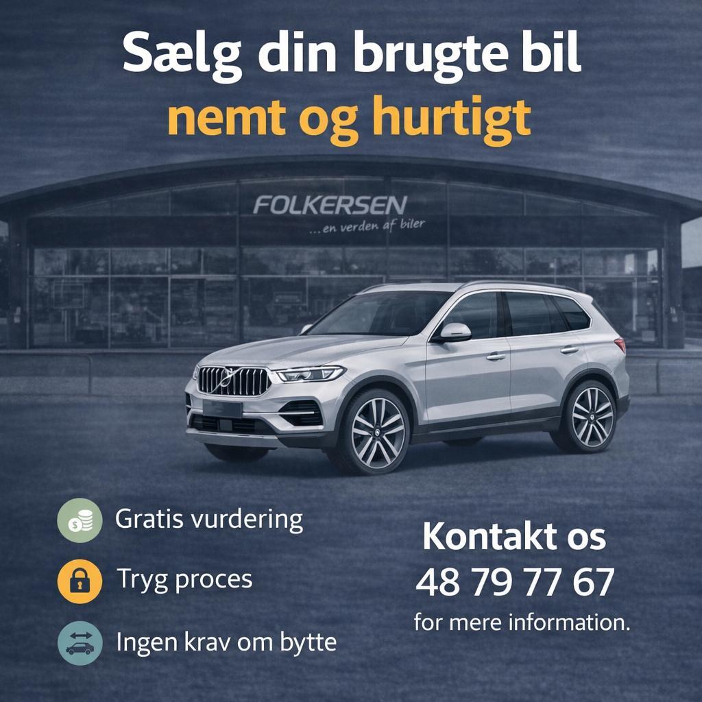 Salg brugt bil annoncer fra Folkersen